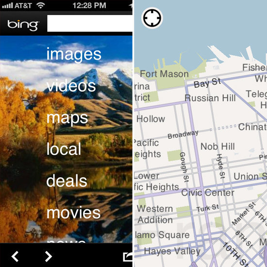 Bing For iPhone: An Alternative to iOS 6 Maps Bing For iPhone: An Alternative to iOS 6 Maps