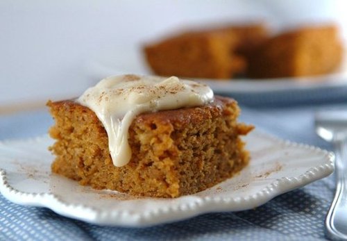 Skinny Pumpkin-Banana Bars