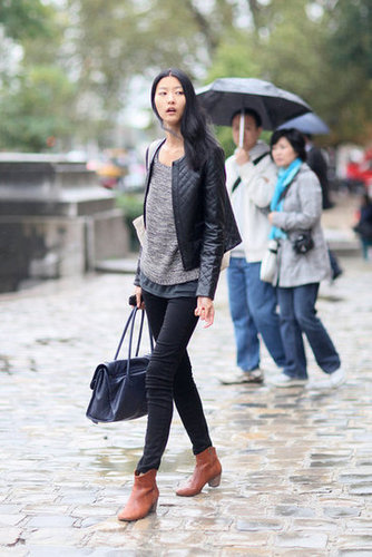 Paris Fashion Week Street Style Spring 2013 Paris Fashion Week Street Style Spring 2013
