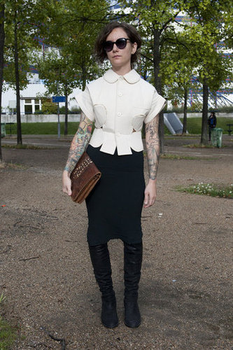 Paris Fashion Week Street Style Spring 2013 Paris Fashion Week Street Style Spring 2013