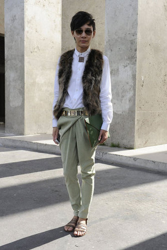 Paris Fashion Week Street Style Spring 2013 Paris Fashion Week Street Style Spring 2013