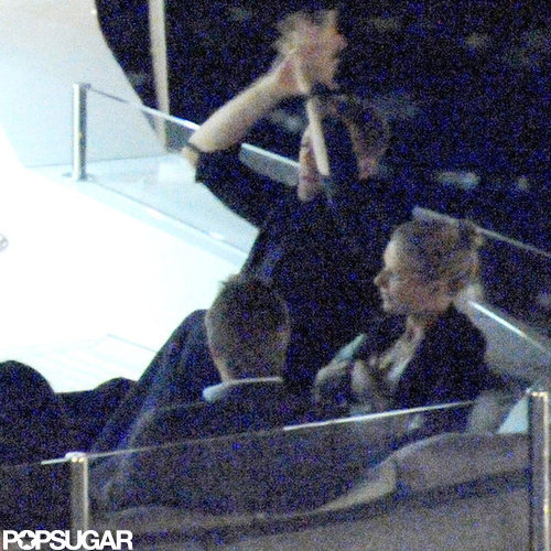 Gwyneth Kisses Chris During Her Birthday Trip With Apple and Moses Gwyneth Kisses Chris During Her Birthday Trip With Apple and Moses