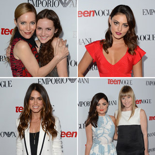 Phoebe Tonkin, Nikki Reed, Cody Horn, Hailee Steinfeld, Judd Apatow, Leslie Mann At Young Hollywood Party