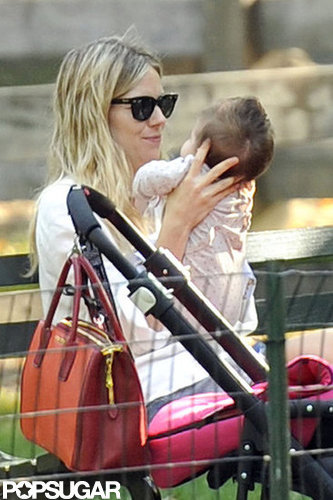 Sienna Miller and Adorable Baby Marlowe Explore NYC! Sienna Miller and Adorable Baby Marlowe Explore NYC!
