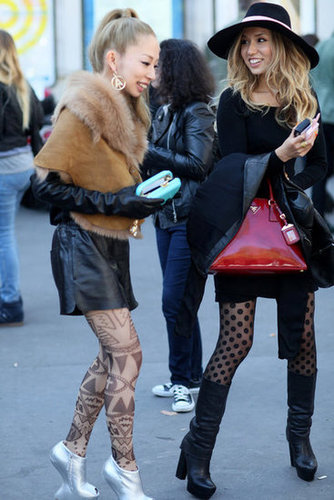Paris Fashion Week Street Style Spring 2013 Paris Fashion Week Street Style Spring 2013