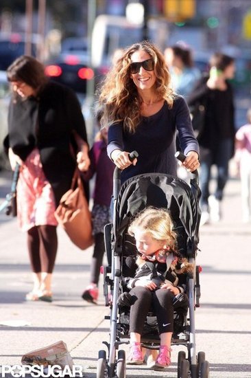 Sarah Jessica Parker was all smiles as she pushed Tabitha Broderick in a stroller.
Sarah Jessica Parker was all smiles as she pushed Tabitha Broderick in a stroller.