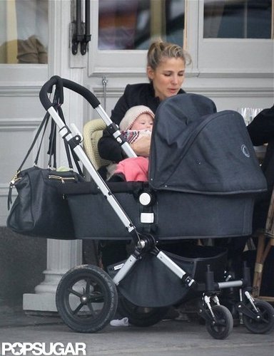 Elsa and India Cuddle Up While Chris Stays in Character Elsa and India Cuddle Up While Chris Stays in Character