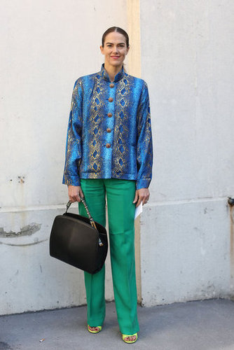 Top it off with a bold jacket and finish with neoprene heels for a statement-making style.
Top it off with a bold jacket and finish with neoprene heels for a statement-making style.