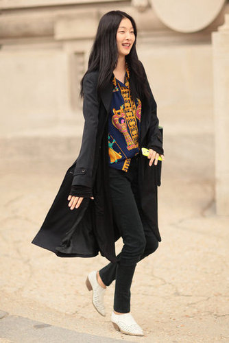 Paris Fashion Week Street Style Spring 2013 Paris Fashion Week Street Style Spring 2013