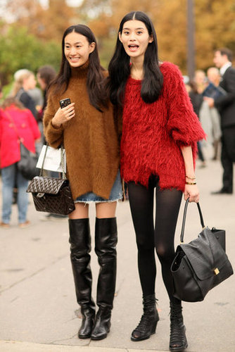 Paris Fashion Week Street Style Spring 2013 Paris Fashion Week Street Style Spring 2013