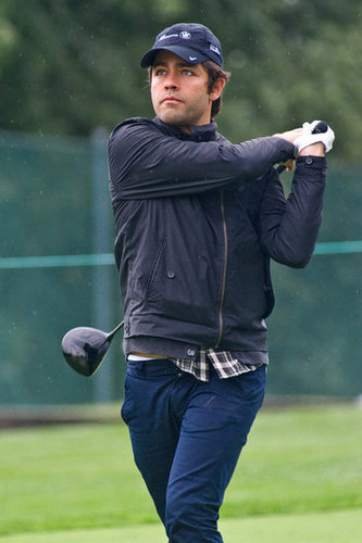 Adrian Grenier took a swing during the September 2011 BMW Championship Pro-Am in Illinois.
Adrian Grenier took a swing during the September 2011 BMW Championship Pro-Am in Illinois.