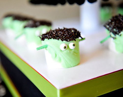 Frankenstein Marshmallows Frankenstein Marshmallows