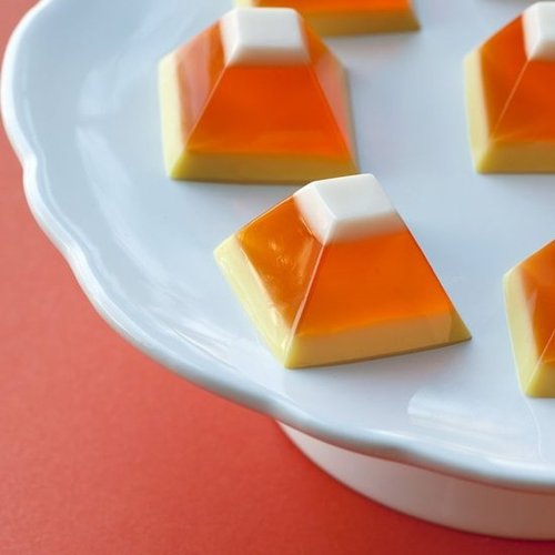 Candy Corn Jell-O Candy Corn Jell-O