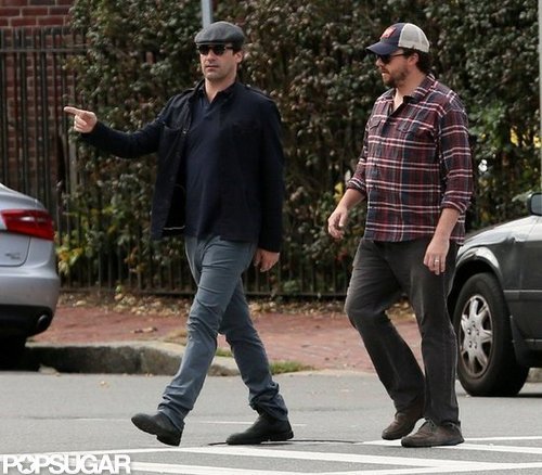 Jon Hamm and Danny McBride hung out.
Jon Hamm and Danny McBride hung out.