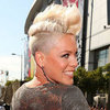 Get the Look at Home Pink's Undercut and Bleach Blonde Quiff