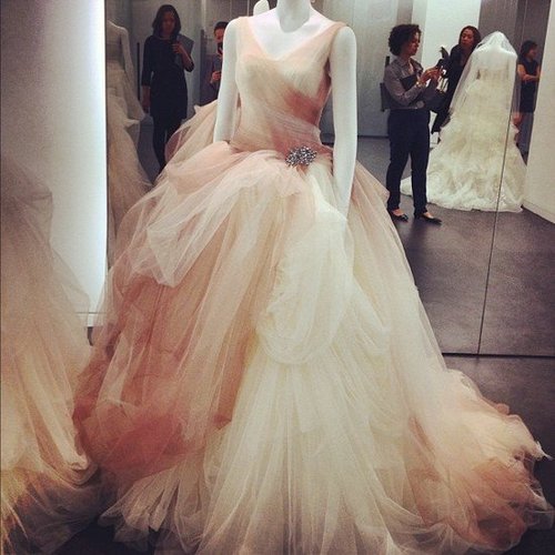 When you're getting married, there are only two words you need to know besides "I do": Vera Wang.
When you're getting married, there are only two words you need to know besides "I do": Vera Wang.