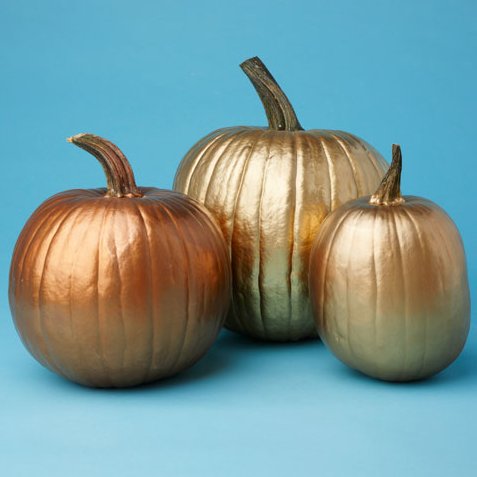 Metallic Pumpkins