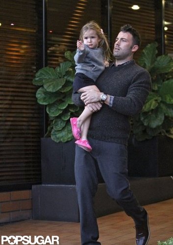Ben Affleck Celebrates Argo's Opening Weekend With His Girls Ben Affleck Celebrates Argo's Opening Weekend With His Girls