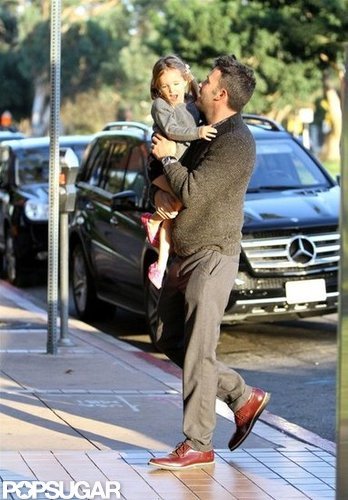 Ben Affleck Celebrates Argo's Opening Weekend With His Girls Ben Affleck Celebrates Argo's Opening Weekend With His Girls