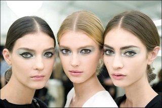 Pictures of Chanel's Spring 2013 Makeup Look at Paris Fashion Week Including Chanel's French Manicure