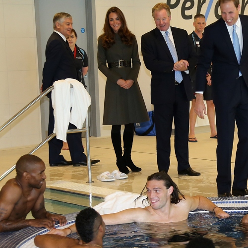 Kate Middleton and Prince William Open Soccer Facility Video
