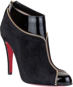 Christian Louboutin Colizip 100 suede ankle boot NEW SEASON