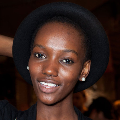No-Makeup Look For Deep Skin