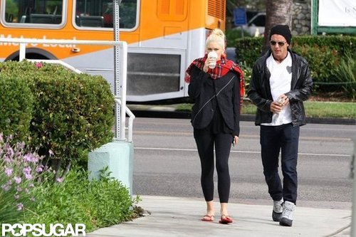 Gwen Stefani and Gavin Rossdale Get Their Caffeine Fix in LA Gwen Stefani and Gavin Rossdale Get Their Caffeine Fix in LA
