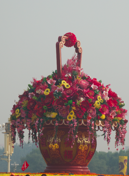 flower power in China flower power in China