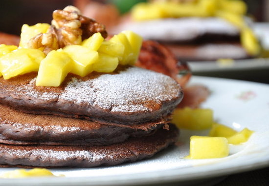 Chocolate-Cinnamon Pancakes