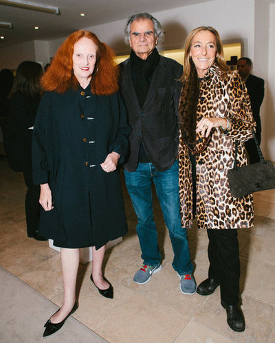 Grace Coddington, Patrick Demarchelier, and Carlyne Cerf de Dudzeele Grace Coddington, Patrick Demarchelier, and Carlyne Cerf de Dudzeele