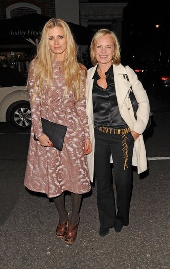 Laura Bailey and Mariella Frostrup