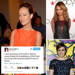 Funny And Clever Celebrity Tweets: Olivia Wilde, Nicole Richie, Lena Dunham, Lady Gaga, Adam Levine, Taylor Swift, Alexa Chung