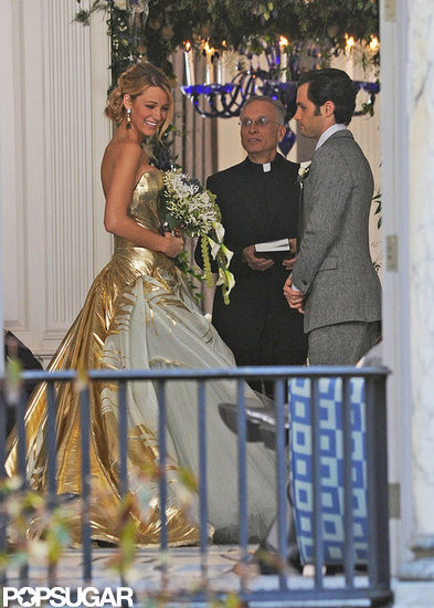 See Blake Lively's Wedding Dress . . . on Gossip Girl! See Blake Lively's Wedding Dress . . . on Gossip Girl!