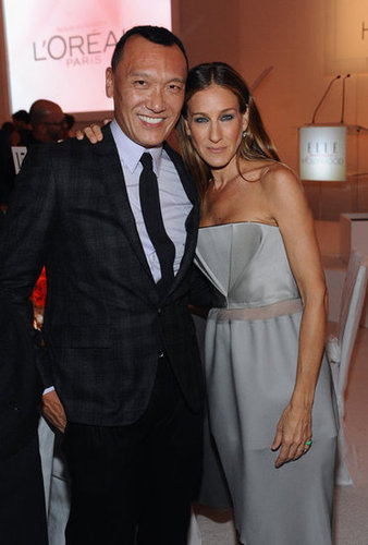 Sarah Jessica Parker posed for photos at the Elle Women in Hollywood Awards in LA.
Sarah Jessica Parker posed for photos at the Elle Women in Hollywood Awards in LA.