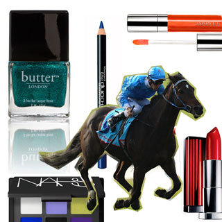 A Jewel Toned Colour Story of Lipstick and Makeup Inspired By Jockey Silks for the Spring Racing Season