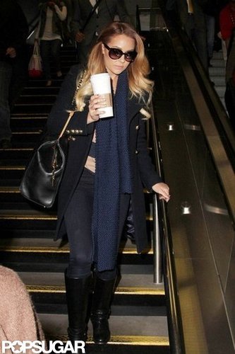 Lauren Conrad walked into Penn Station.
Lauren Conrad walked into Penn Station.