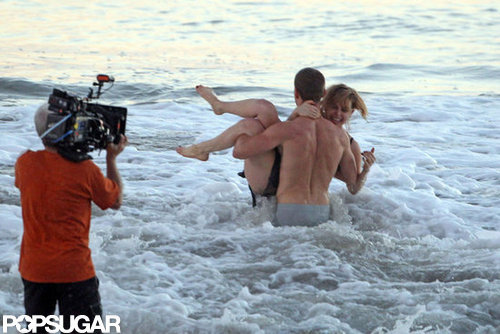 Parenthood's Mae Whitman Films a Sexy PDA Scene in Her Underwear Parenthood's Mae Whitman Films a Sexy PDA Scene in Her Underwear