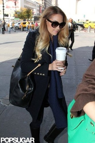 Lauren Conrad left NYC.
Lauren Conrad left NYC.