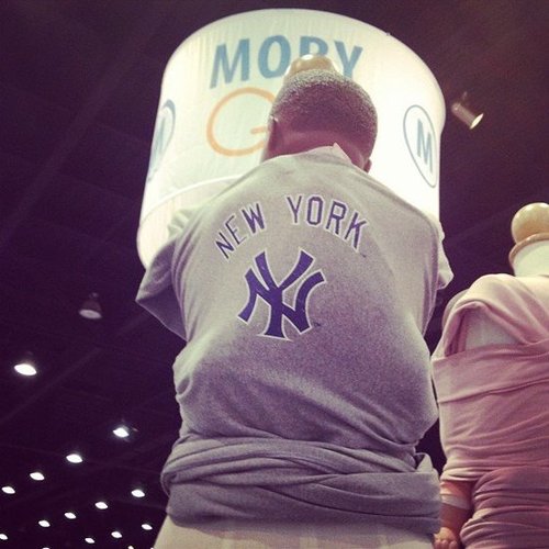 The Moby Wrap is introducing team designs featuring major league and college logos.
The Moby Wrap is introducing team designs featuring major league and college logos.