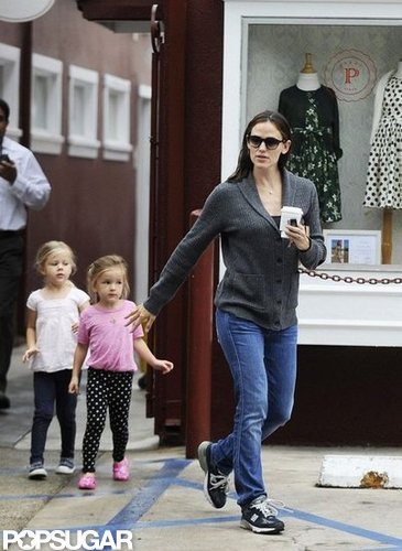Jennifer Garner was accompanied by daughter Seraphina for a coffee stop in LA.
Jennifer Garner was accompanied by daughter Seraphina for a coffee stop in LA.