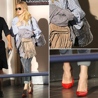 Kate Hudson Airport Style | October 2012