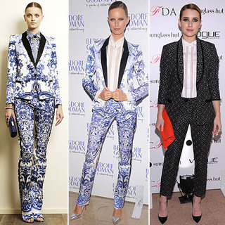 Printed Suit Trend | October 2012
