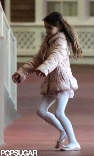Suri Cruise was out in NYC.
Suri Cruise was out in NYC.
