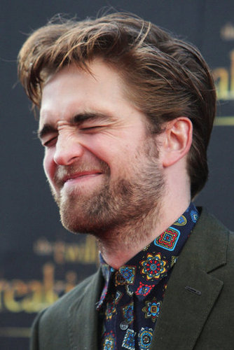 Robert Pattinson was in Sydney to promote Breaking Dawn Part 2.
Robert Pattinson was in Sydney to promote Breaking Dawn Part 2.