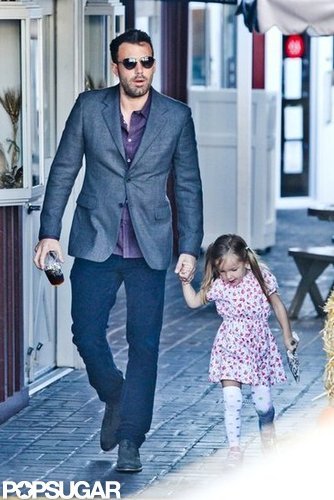 Ben Affleck and Seraphina Affleck walked through the Brentwood Country Mart together.
Ben Affleck and Seraphina Affleck walked through the Brentwood Country Mart together.