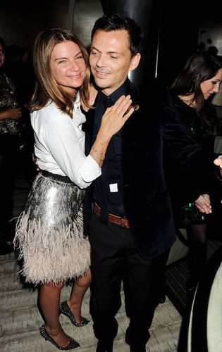 Natalie Massenet and Matthew Williamson Natalie Massenet and Matthew Williamson
