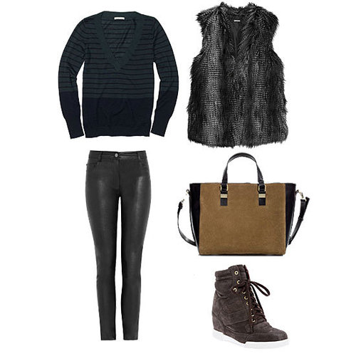 How to Wear a Fur Vest | Fall 2012