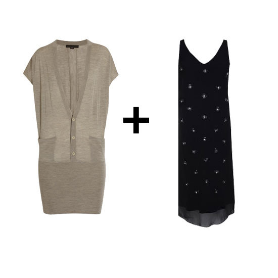 This printed slip dress is begging for a warmer contrast. Finish it off with black tights and chunky ankle boots for easy office attire.
Alexander Wang Merino Wool Sweater Dress ($158, originally $395)
Tibi Serafina Slip Dress ($698)
This printed slip dress is begging for a warmer contrast. Finish it off with black tights and chunky ankle boots for easy office attire.
Alexander Wang Merino Wool Sweater Dress ($158, originally $395)
Tibi Serafina Slip Dress ($698)