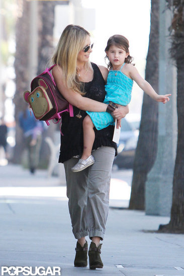 Sarah Michelle Gellar gave Charlotte Prinze a lift in LA.
Sarah Michelle Gellar gave Charlotte Prinze a lift in LA.